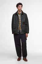 Barbour Jig Waxed Jacket - Sage