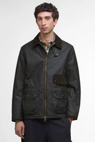 Barbour Jig Waxed Jacket - Sage