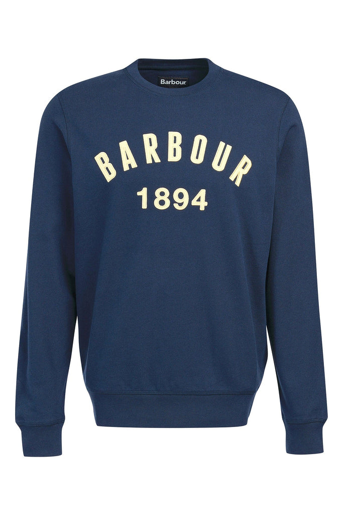 Barbour John Crew Sweatshirt - Navy