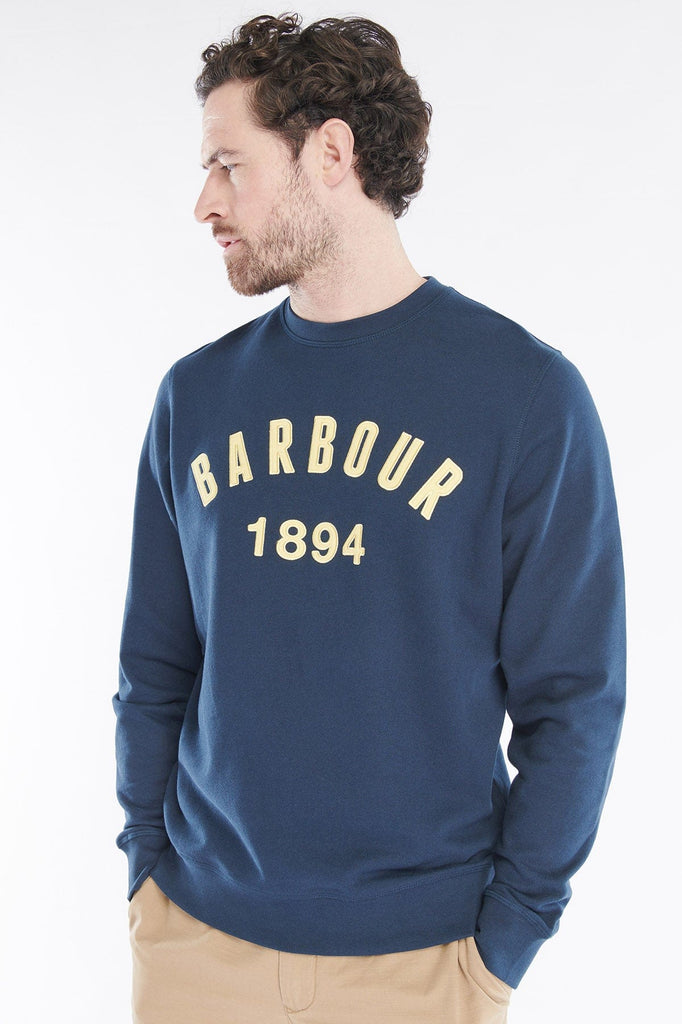 Barbour John Crew Sweatshirt - Navy