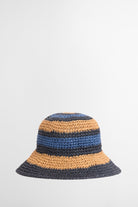 Barbour Josie Hat - Indigo/Tan/Black