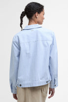 Barbour June Overshirt - Chambray Stripe