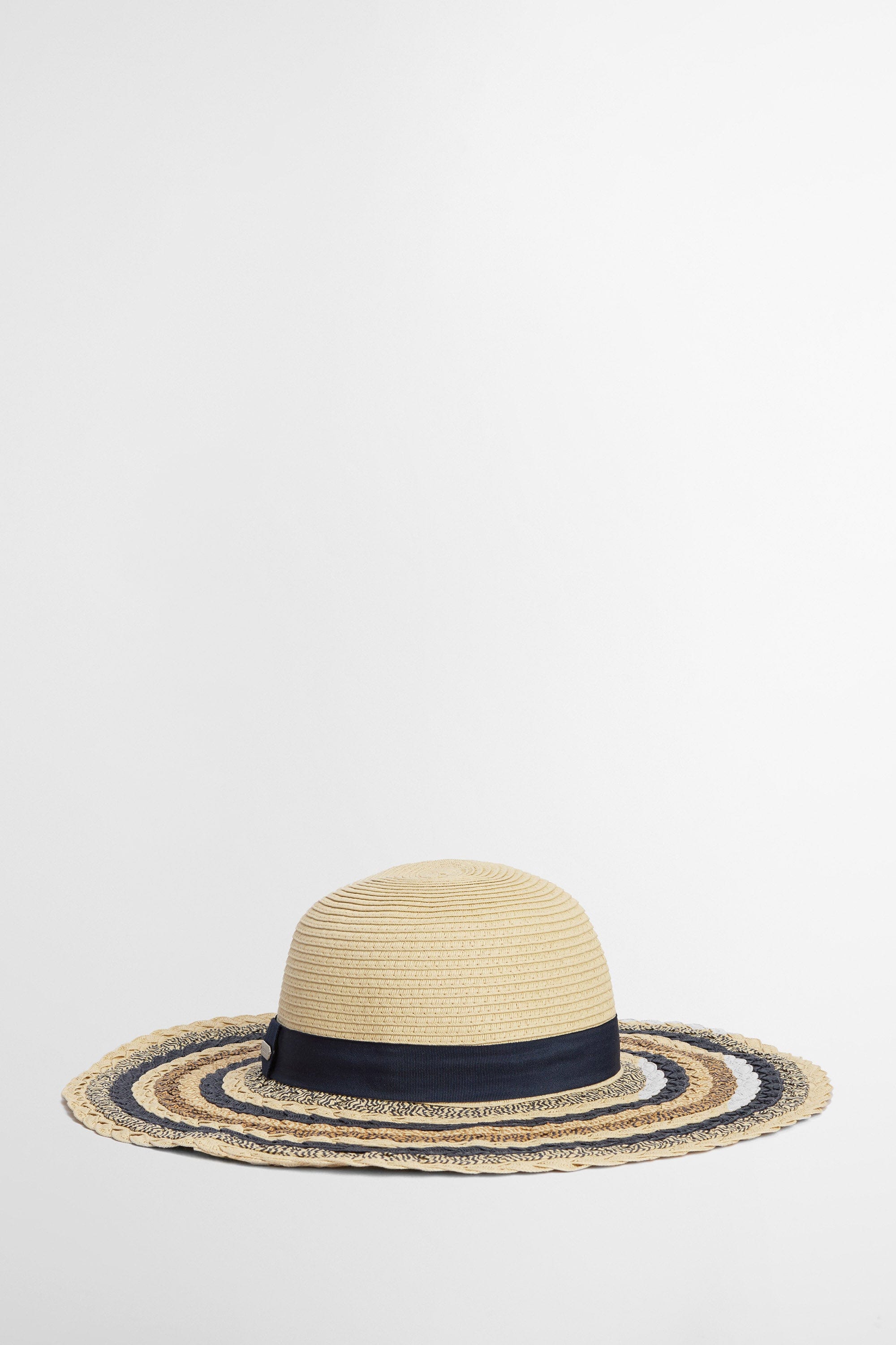 Barbour Kelburn Hat - Natural/Navy