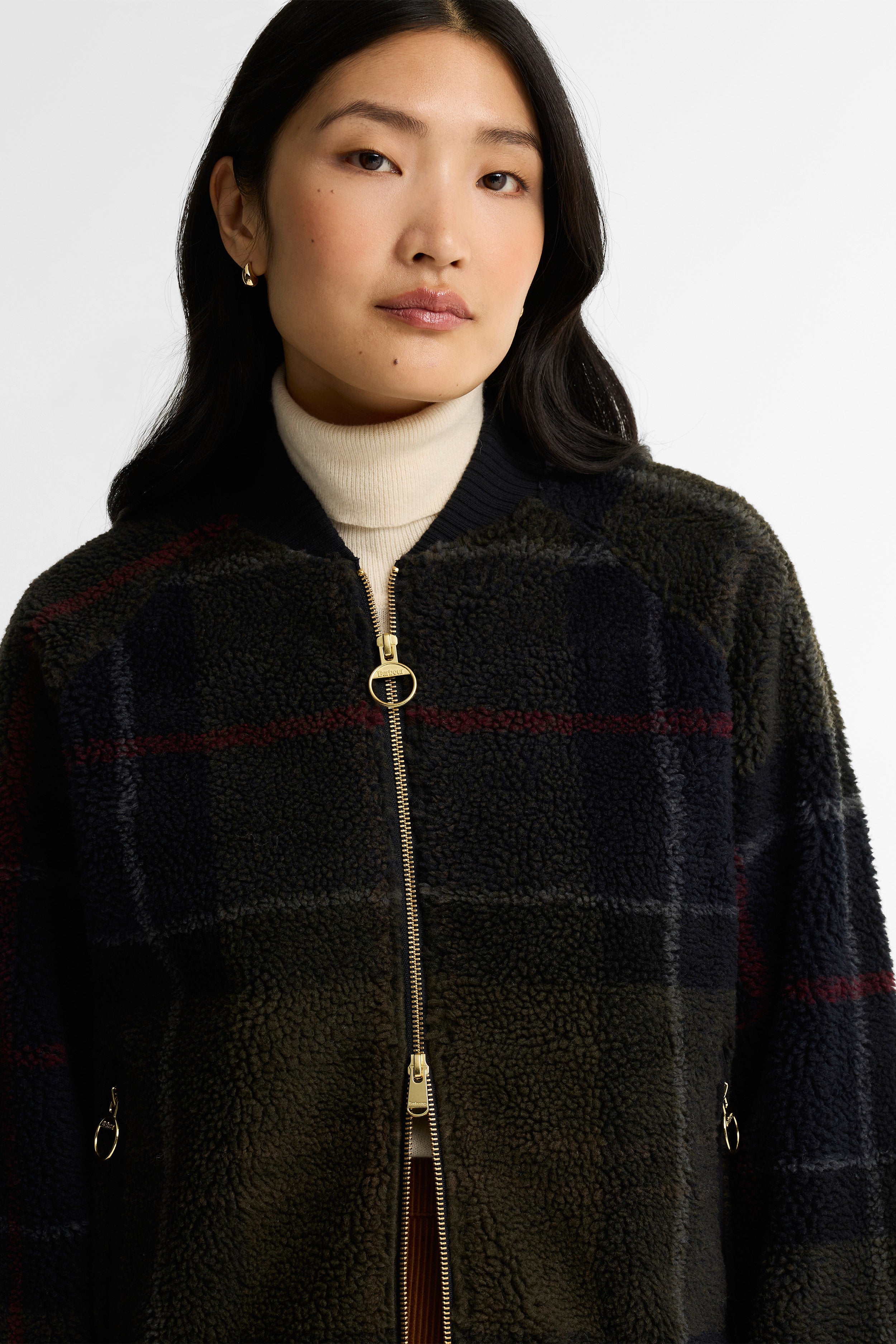 Barbour Kirklees Fleece - Shadow Classic Tartan