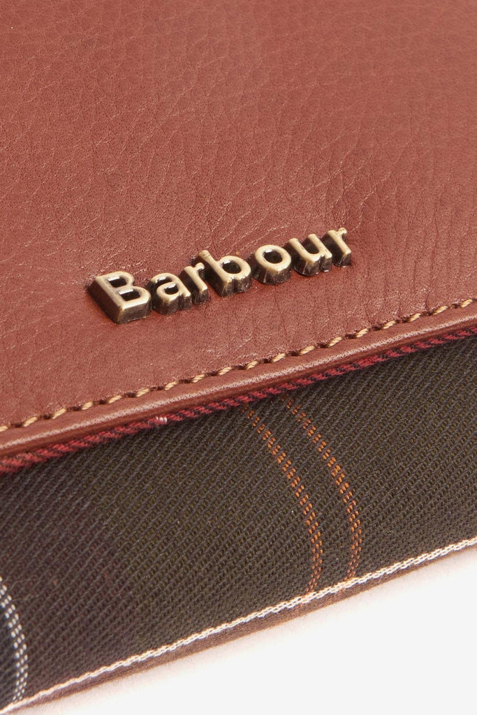 Barbour Laire Leather French Purse - Bown/Classic LLG0023_BR11_OS