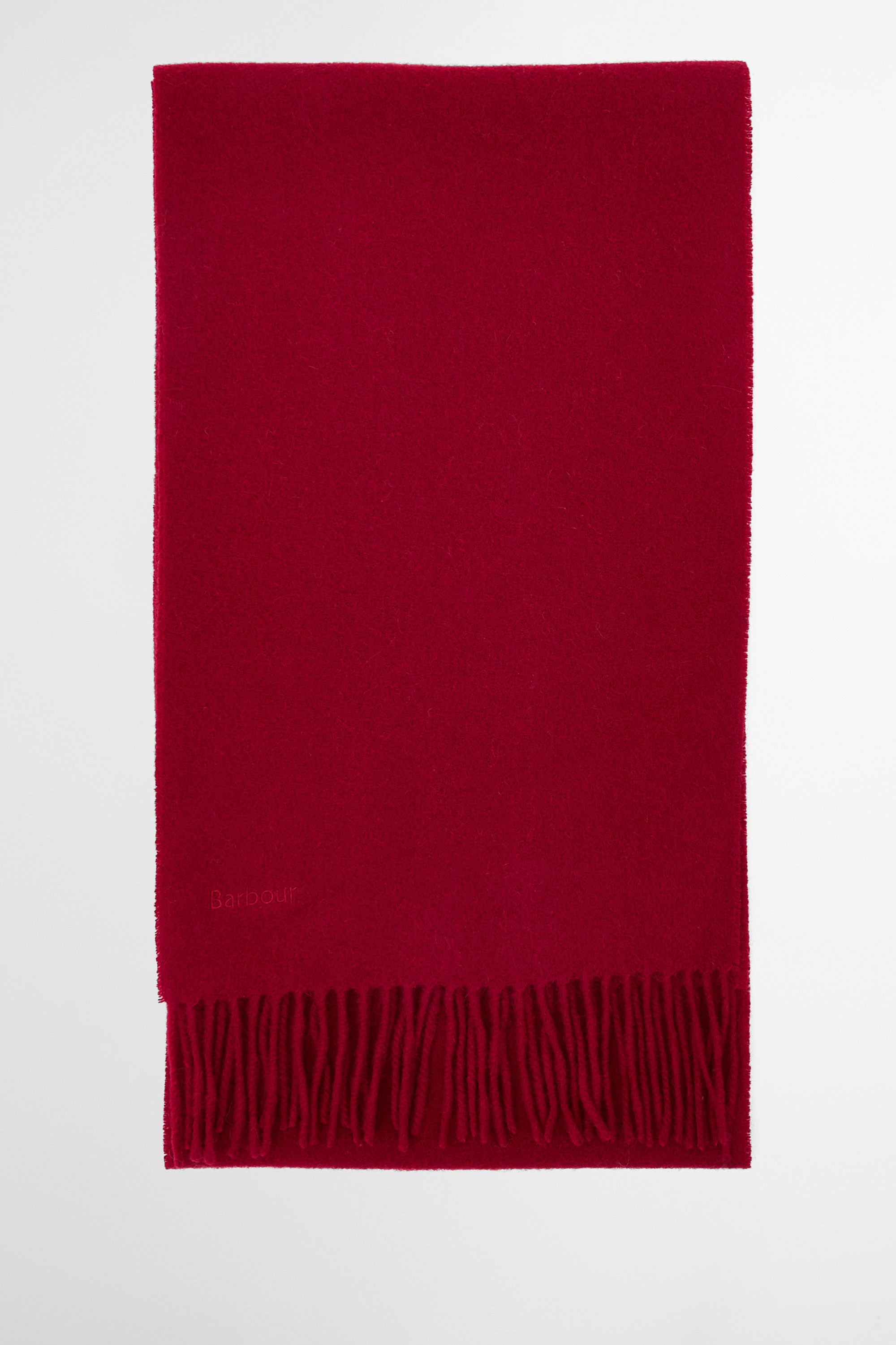 Barbour Lambswool Scarf - Wine LSC0133_RE92_OS
