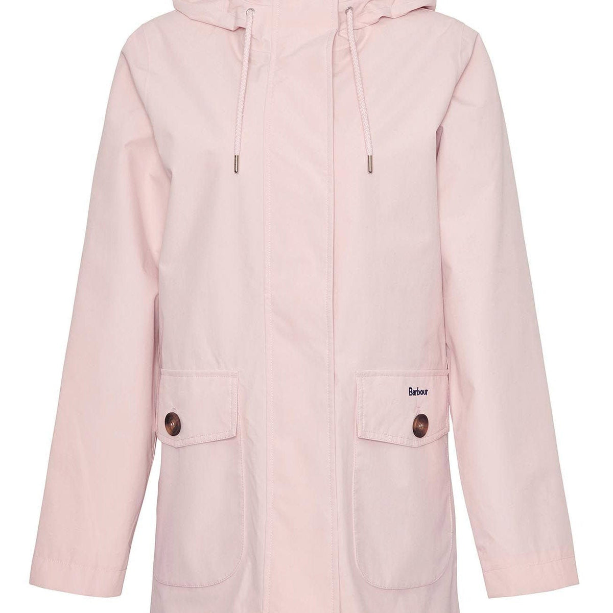 Barbour Lansdowne Waterproof Jacket - Shell Pink – Potters of Buxton