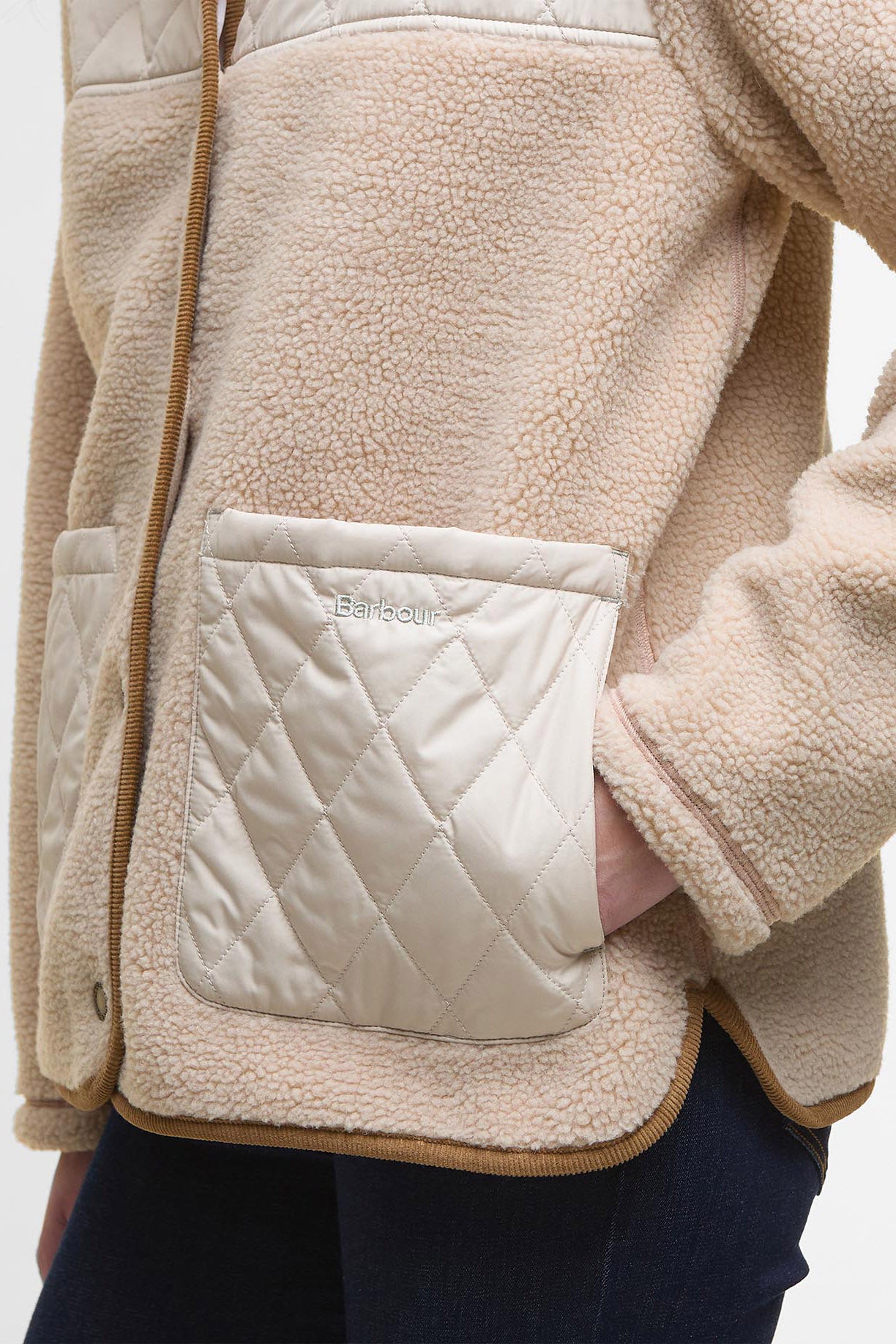 Barbour Laurel Fleece - Natural/Blanc