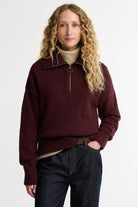 Barbour Lavensdale Half Zip Jumper - Fig
