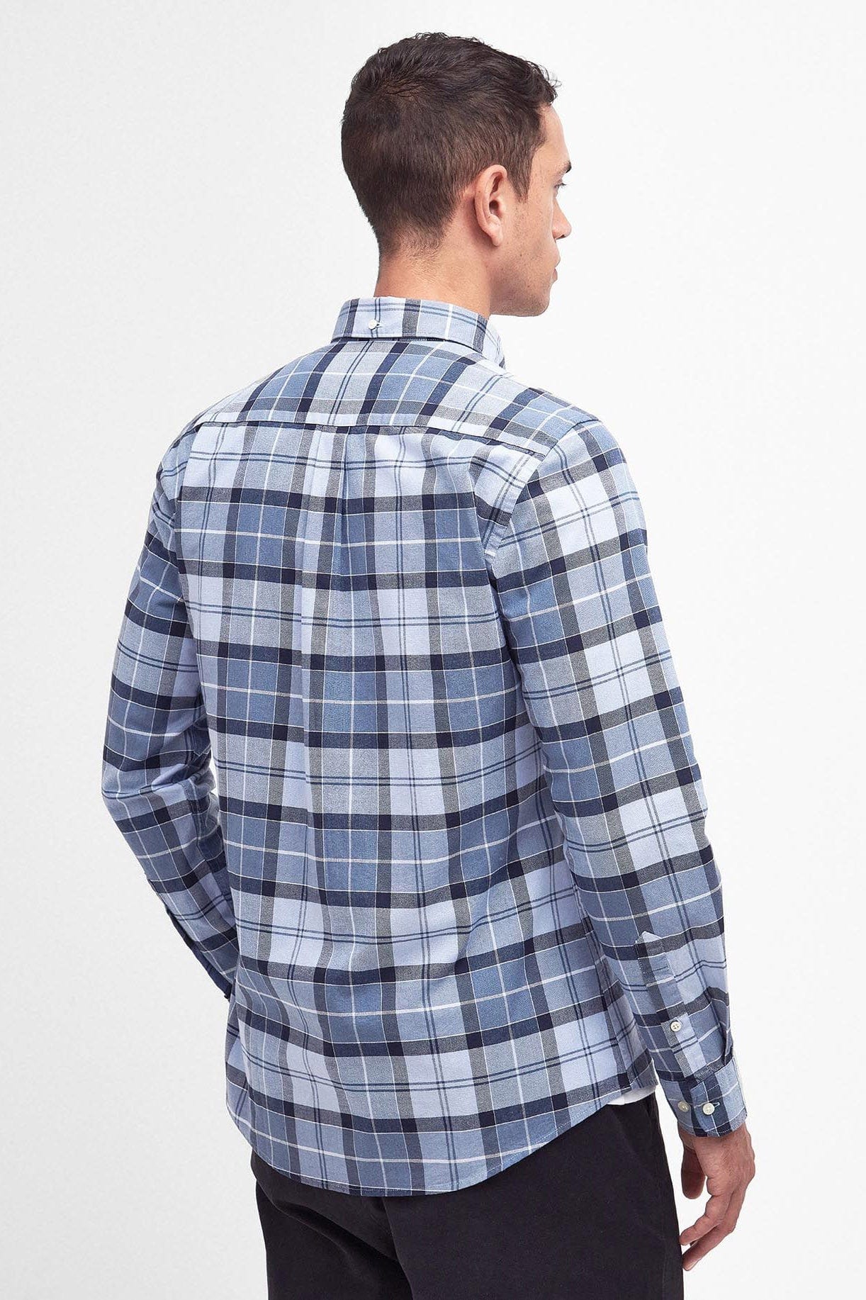 Barbour Lewis Tailored Shirt - Berwick Blue Tartan