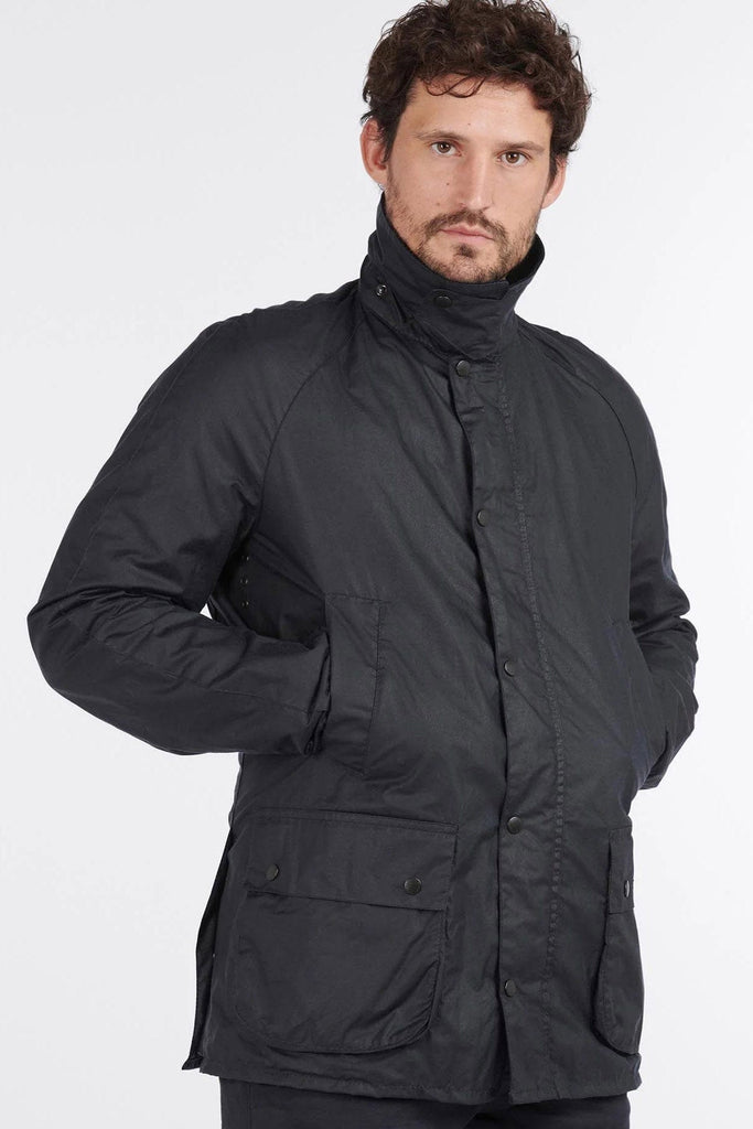 Barbour Lightweight Ashby Waxed Jacket - Royal Navy