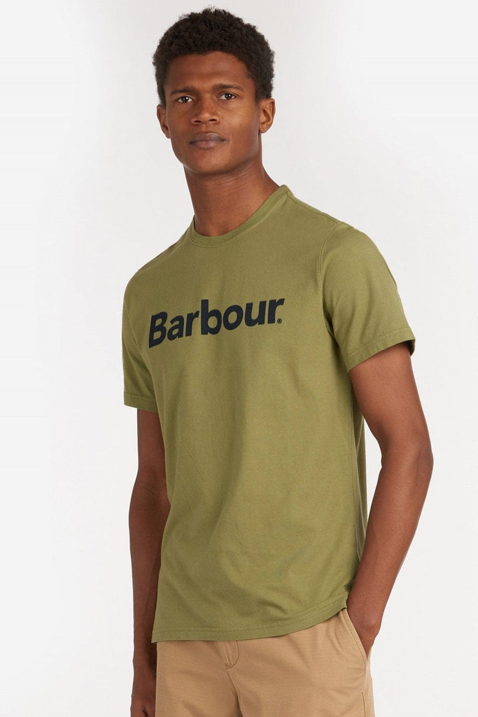 Barbour Logo T-Shirt - Burnt Olive