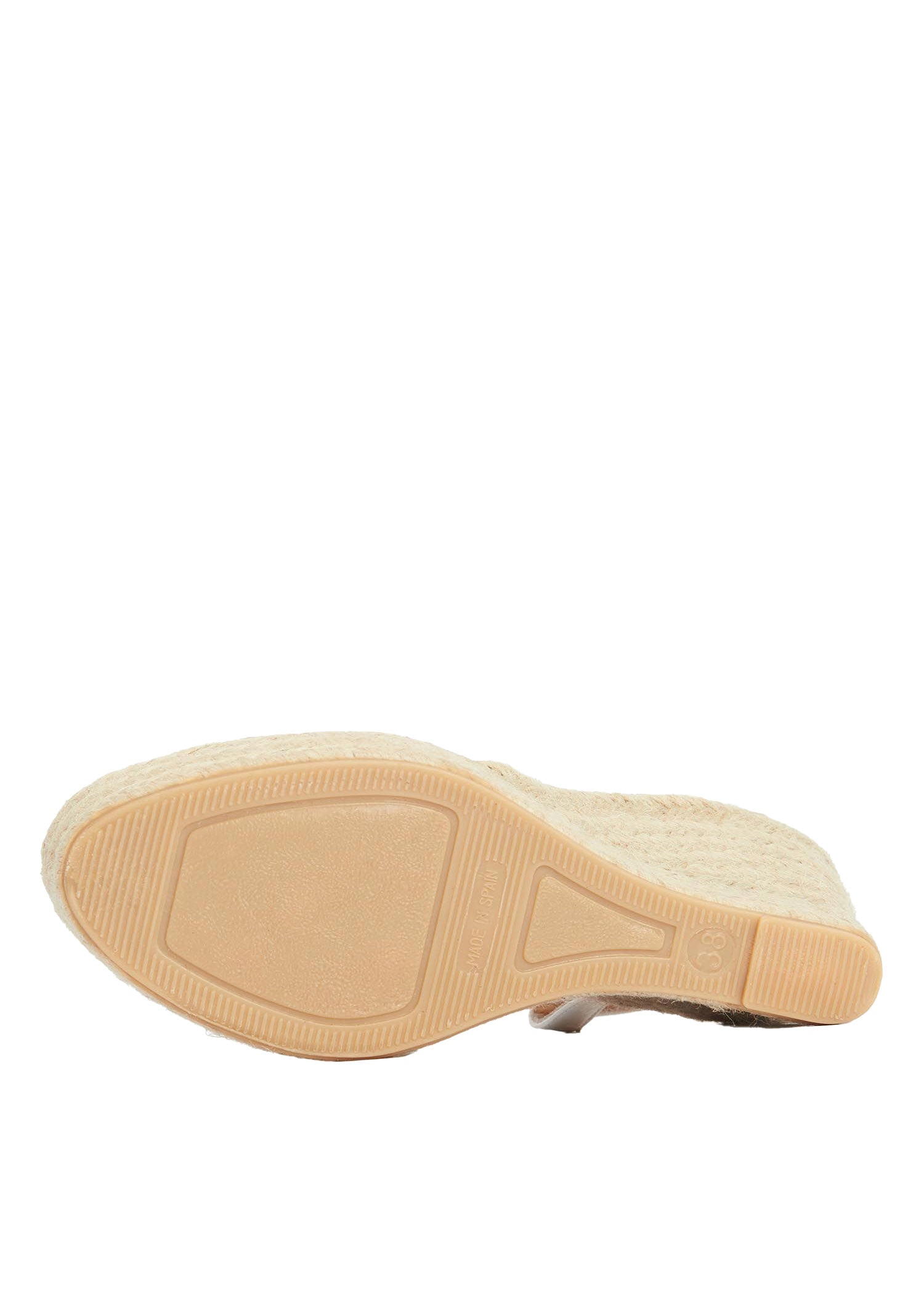 Barbour Lucia Espadrille Wedges - Classic White