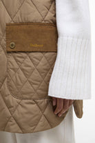Barbour Lydia Gilet - Military Brown/Ancient Tartan