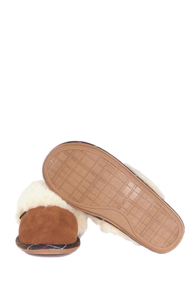 Barbour Lydia Mule Slippers - Camel