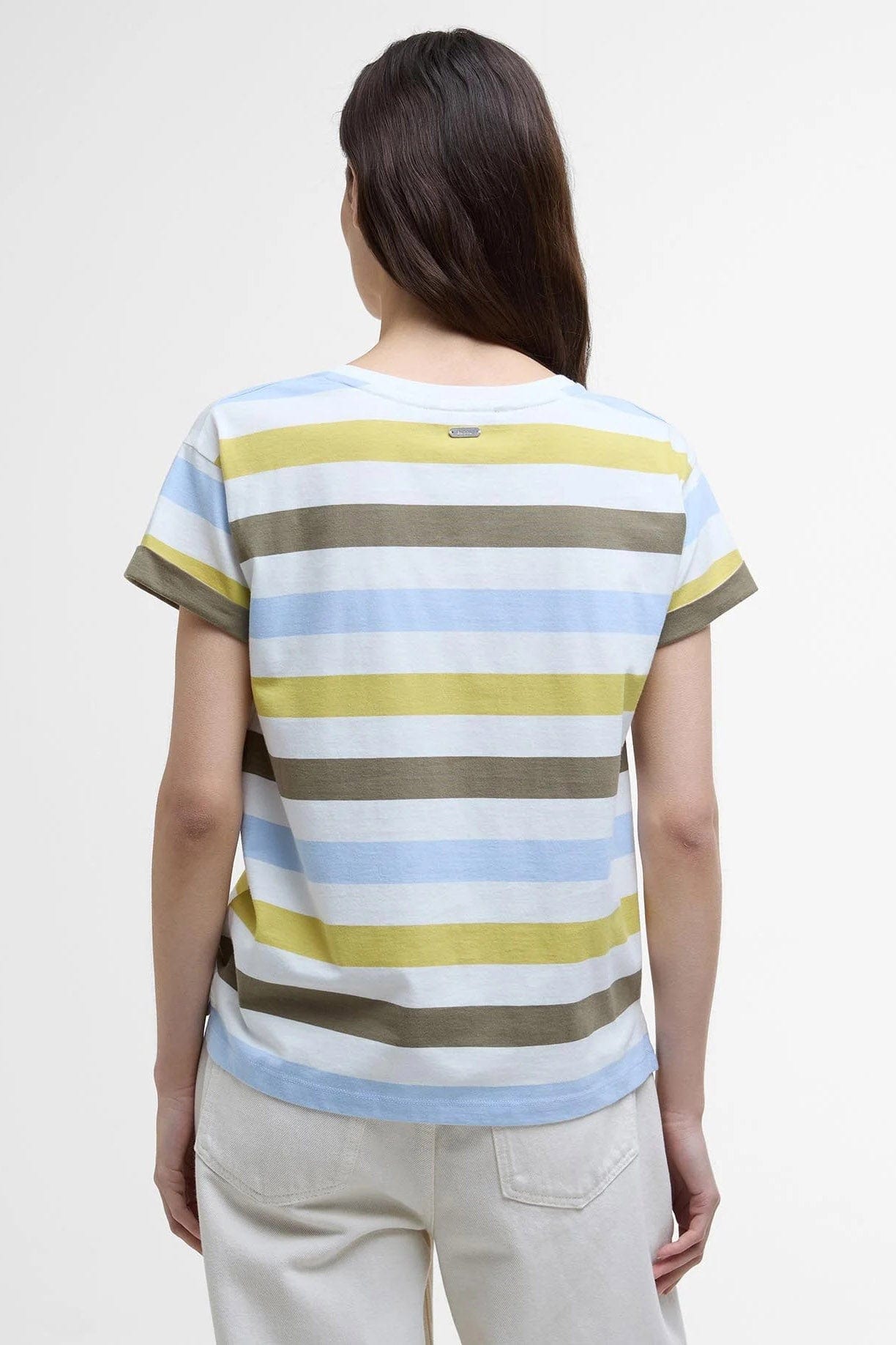 Barbour Lyndale T-Shirt - Limeade Stripe