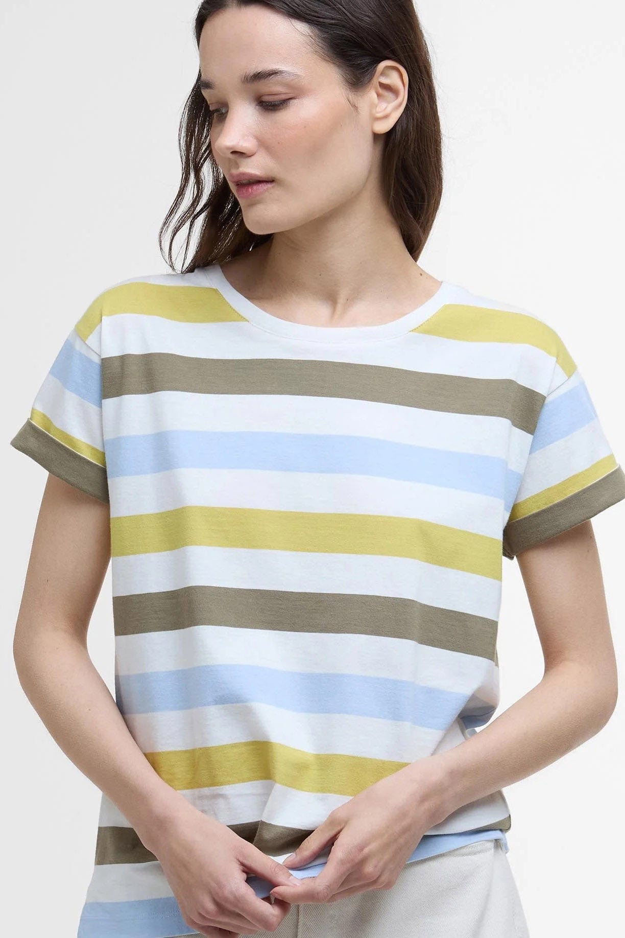Barbour Lyndale T-Shirt - Limeade Stripe