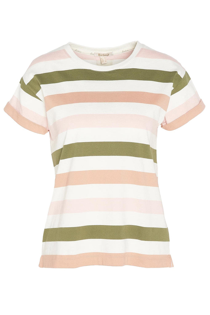 Barbour Lyndale T-Shirt - Soft Apricot Stripe