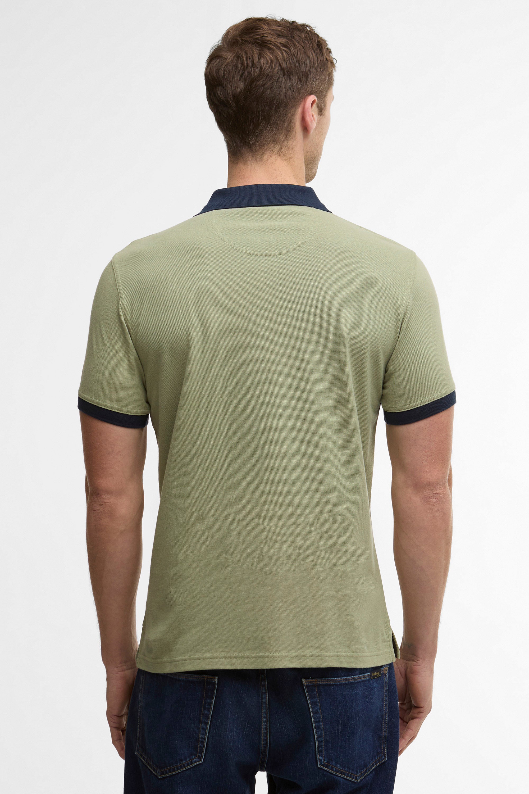 Barbour Lynmouth Polo - Laurel Green