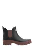 Barbour Mallow Chelsea Wellingtons - Black/Vicuna