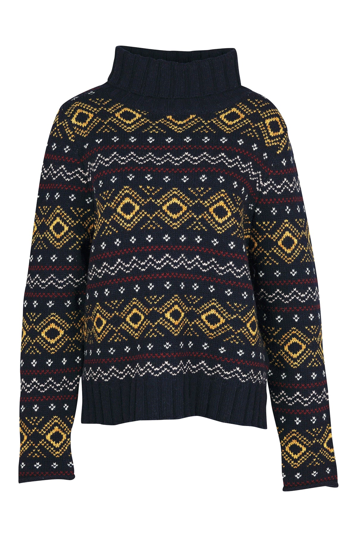 Barbour Mallow Knit - Navy – Potters of Buxton