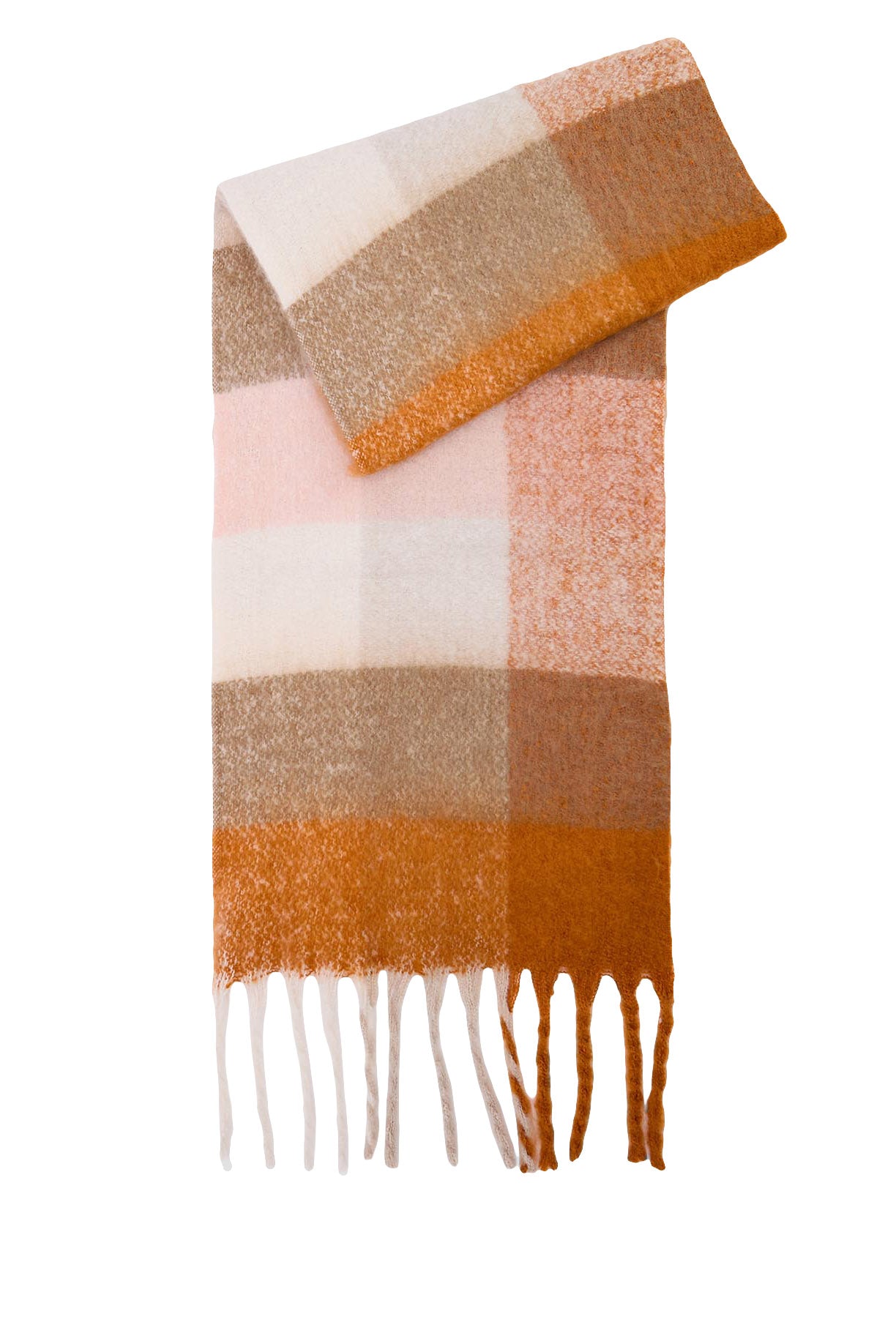 Barbour Marie Check Scarf - Mustard Check LSC0460_YE92_OS