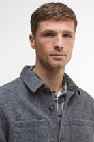 Barbour Marlow Tailored Overshirt - Dark Grey Marl
