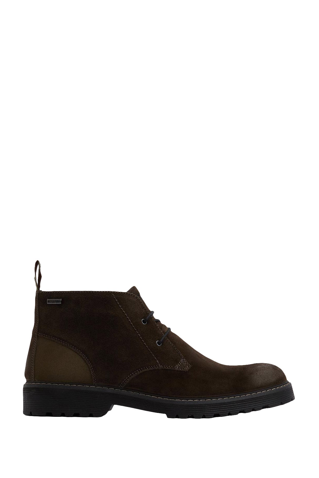Barbour Maxwell Chukka Boots - Oiled Brown Suede