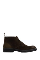 Barbour Maxwell Chukka Boots - Oiled Brown Suede