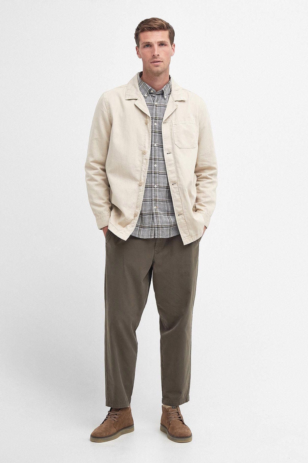 Barbour Melonby Overshirt - Mist   