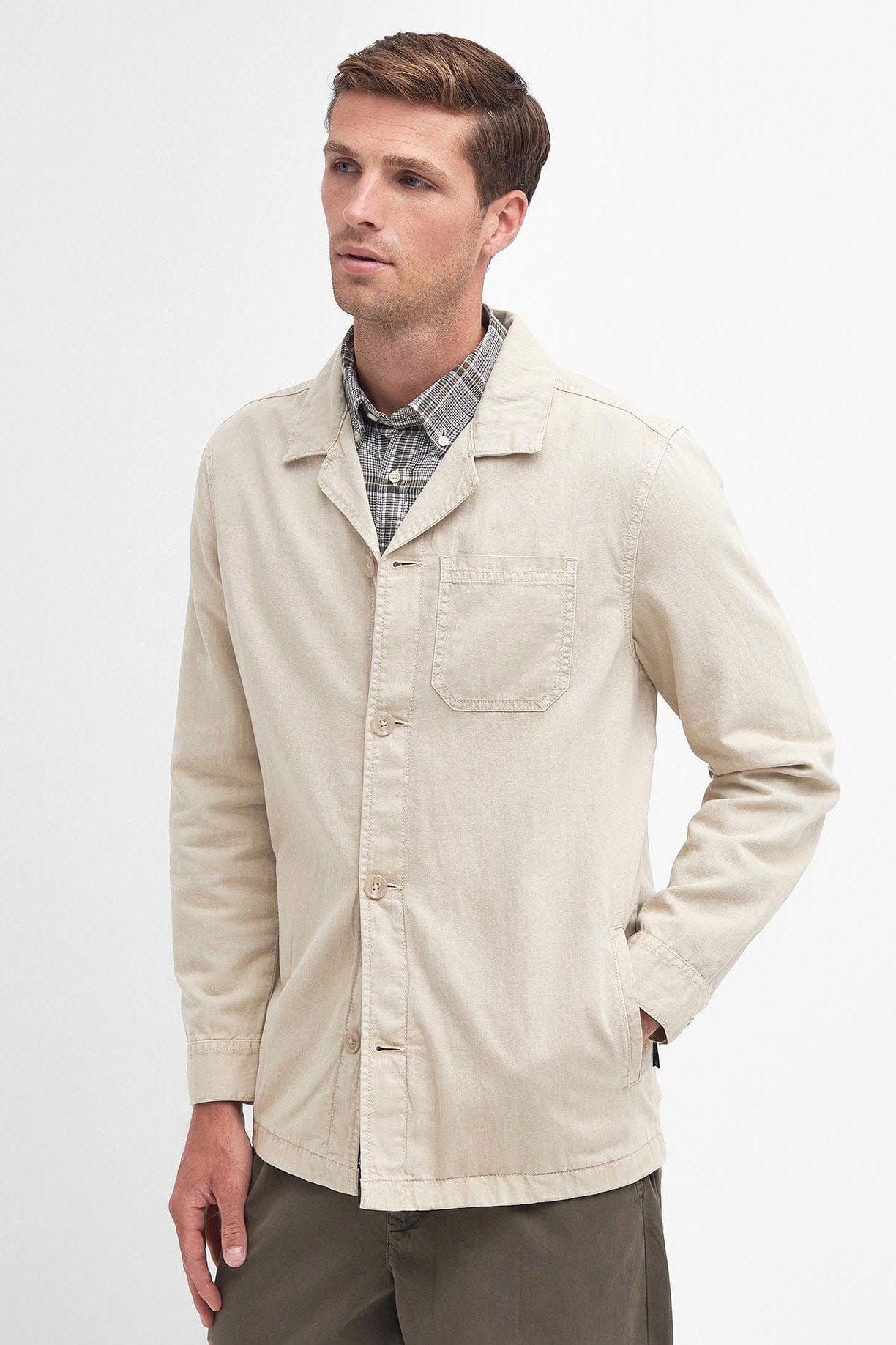 Barbour Melonby Overshirt - Mist   
