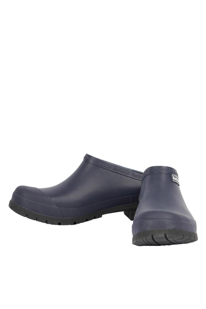 Barbour Mens Quinn Welly Clogs - Navy