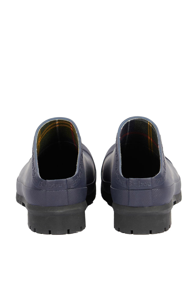 Barbour Mens Quinn Welly Clogs - Navy