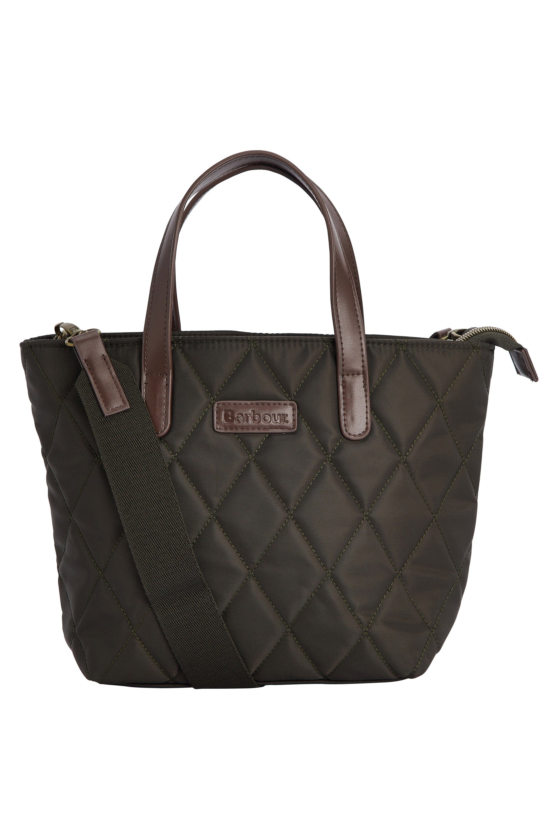 Barbour Mini Quilted Tote Bag - Olive LBA0431_OL71_OS