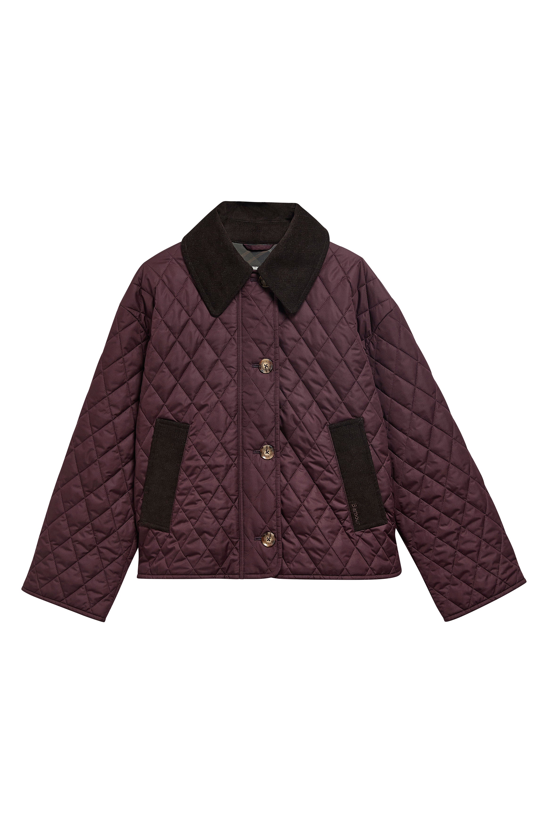 Barbour Moira Quilted Jacket - Fig/Shadow Classic
