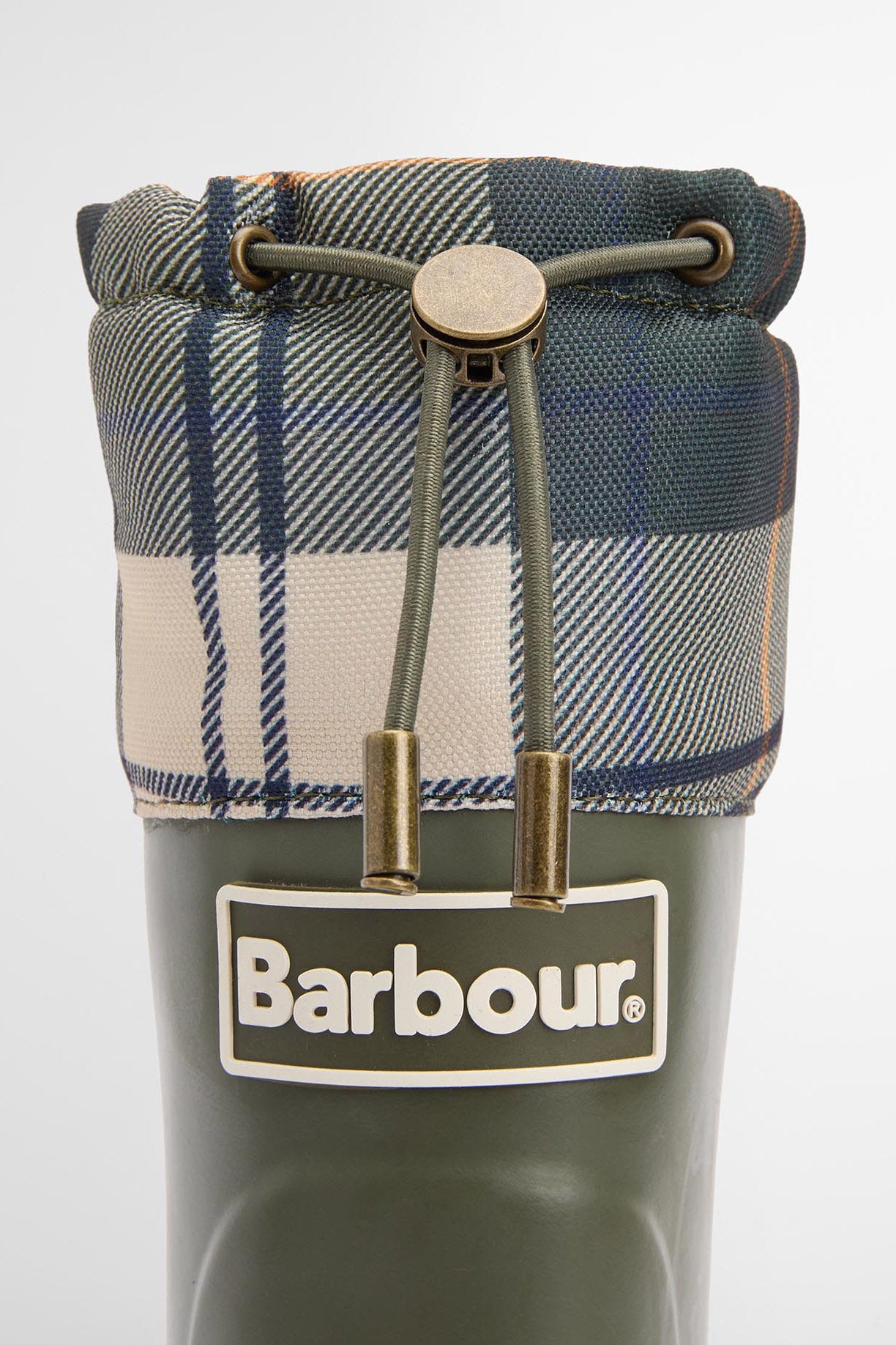Barbour Mowbray Wellingtons - Olive/Ancient Tartan