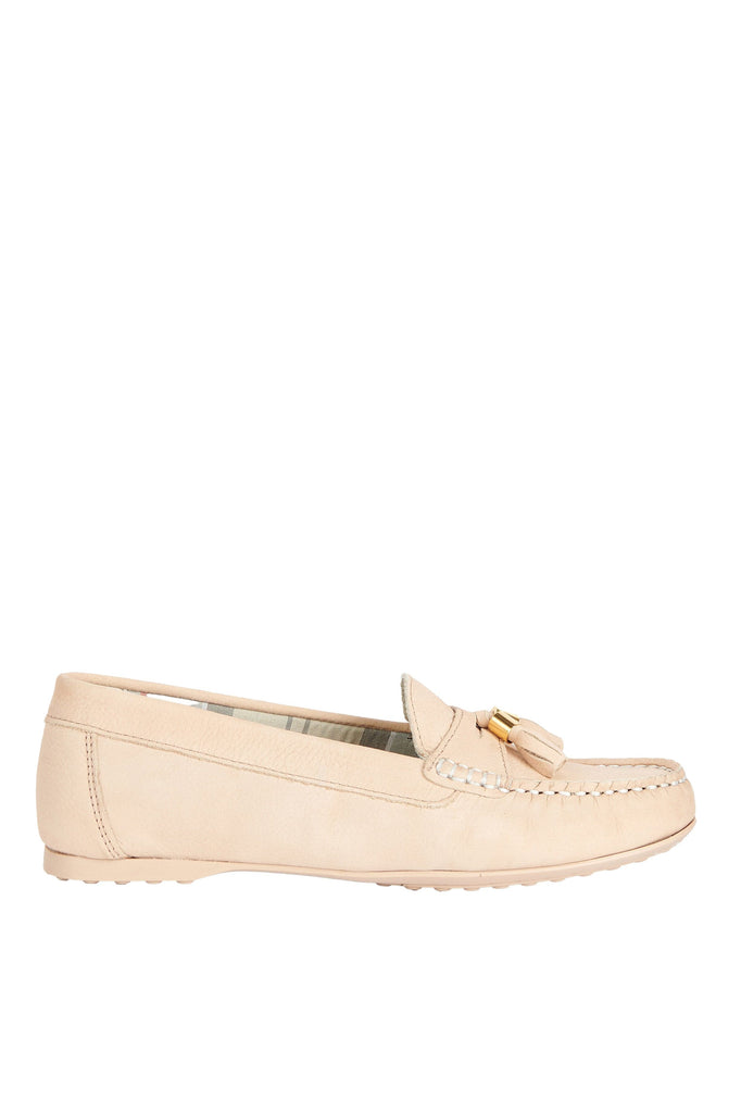 Barbour Myla Slip On Loafers - Nude