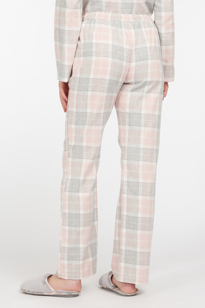 Barbour Nancy Pyjama Trousers - Pink Tartan