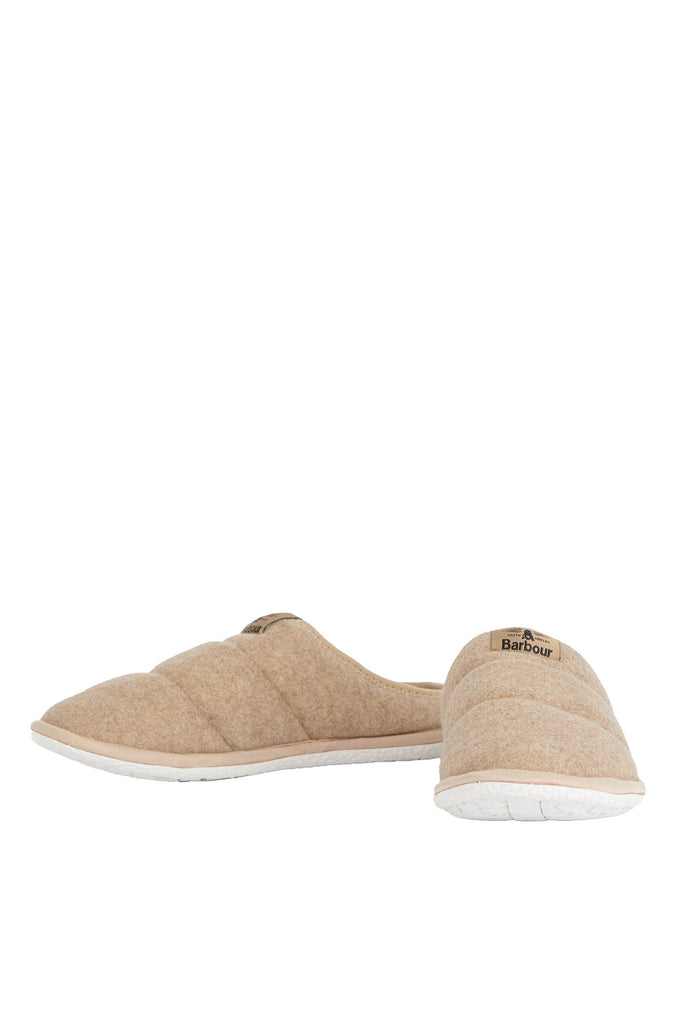 Barbour Nell Slippers - Oatmeal