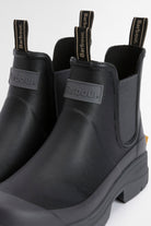 Barbour Nimbus Chelsea Wellington Boots - Black/Ochre