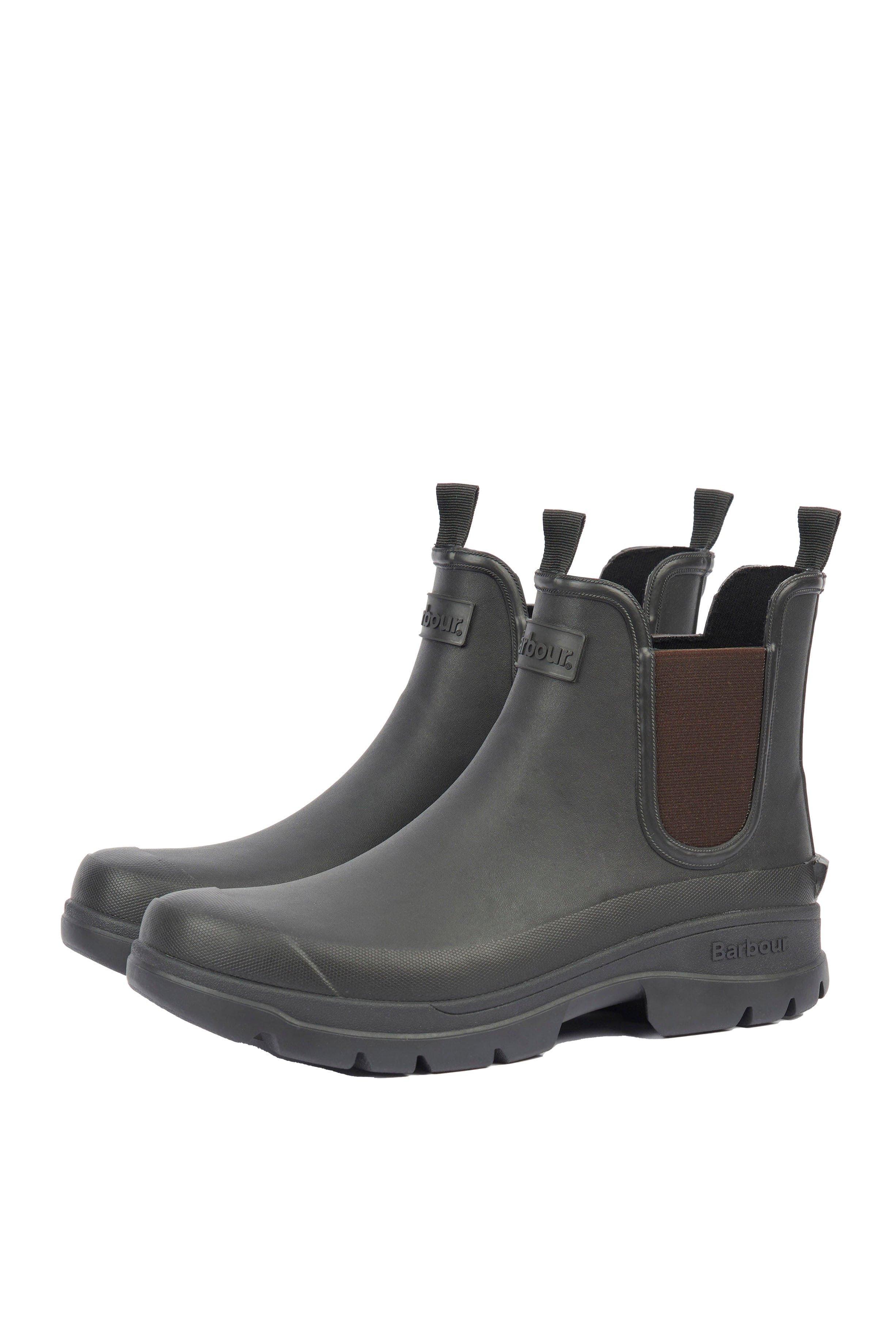 Barbour Nimbus Chelsea Wellington Boots - Brown