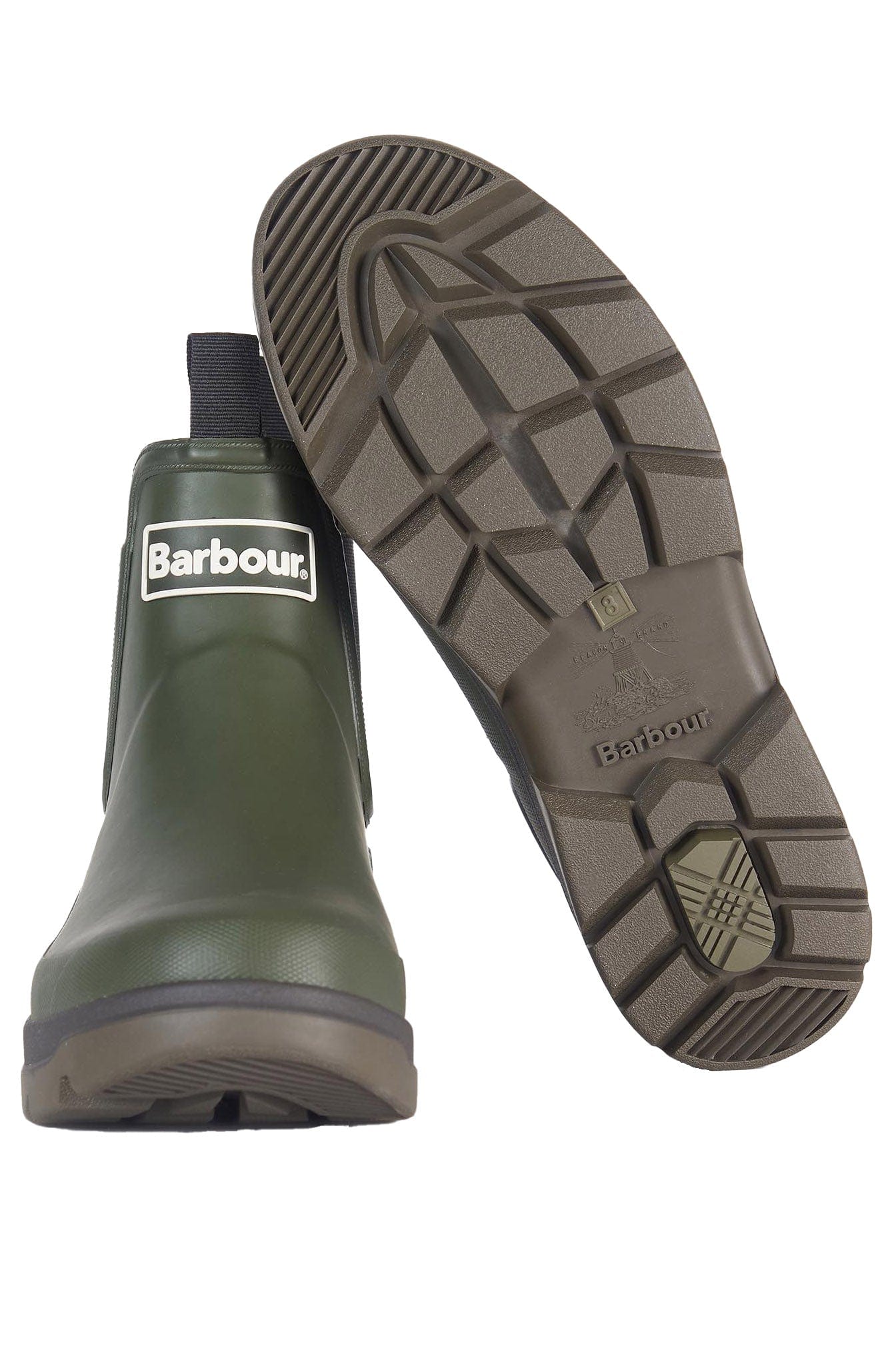 Barbour Nimbus Chelsea Wellington Boots - Olive