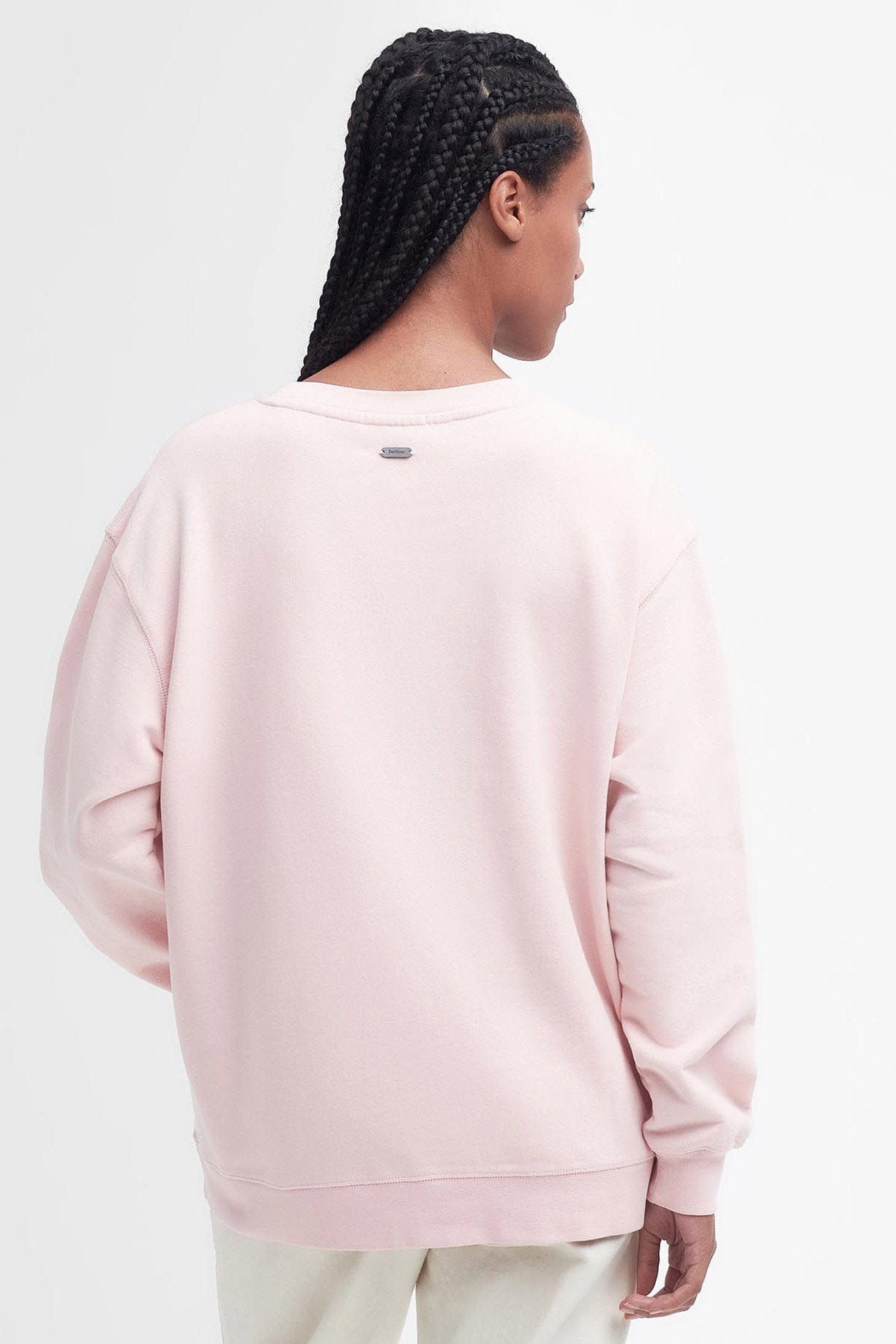 Barbour Northumberland Sweatshirt - Shell Pink
