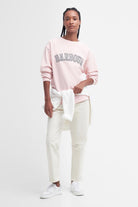Barbour Northumberland Sweatshirt - Shell Pink