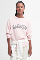 Barbour Northumberland Sweatshirt - Shell Pink