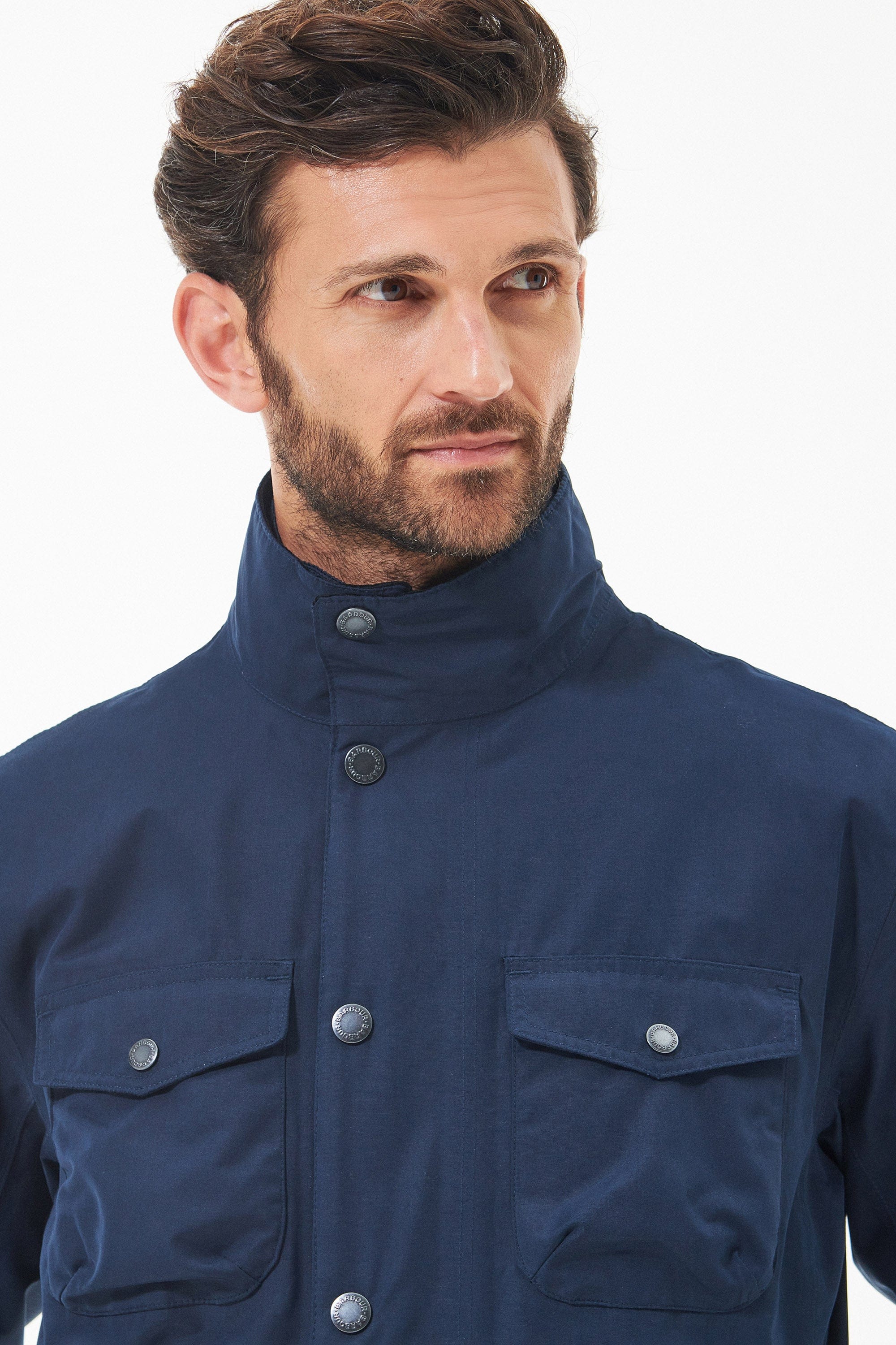 Barbour Ogston Waterproof Jacket - Navy