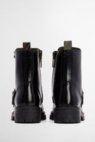 Barbour Ouseburne Biker Boot - Black Glace