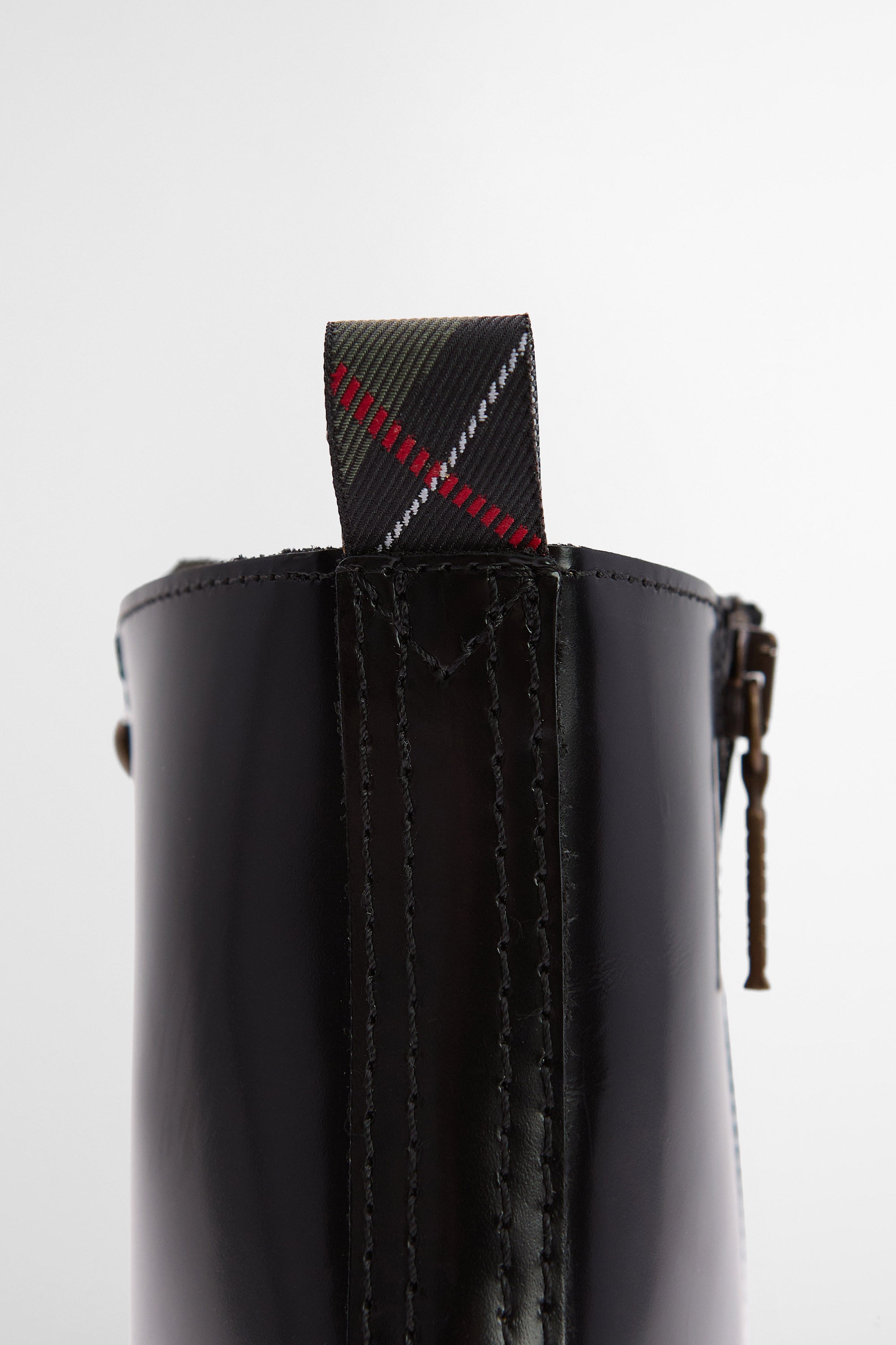 Barbour Ouseburne Biker Boot - Black Glace