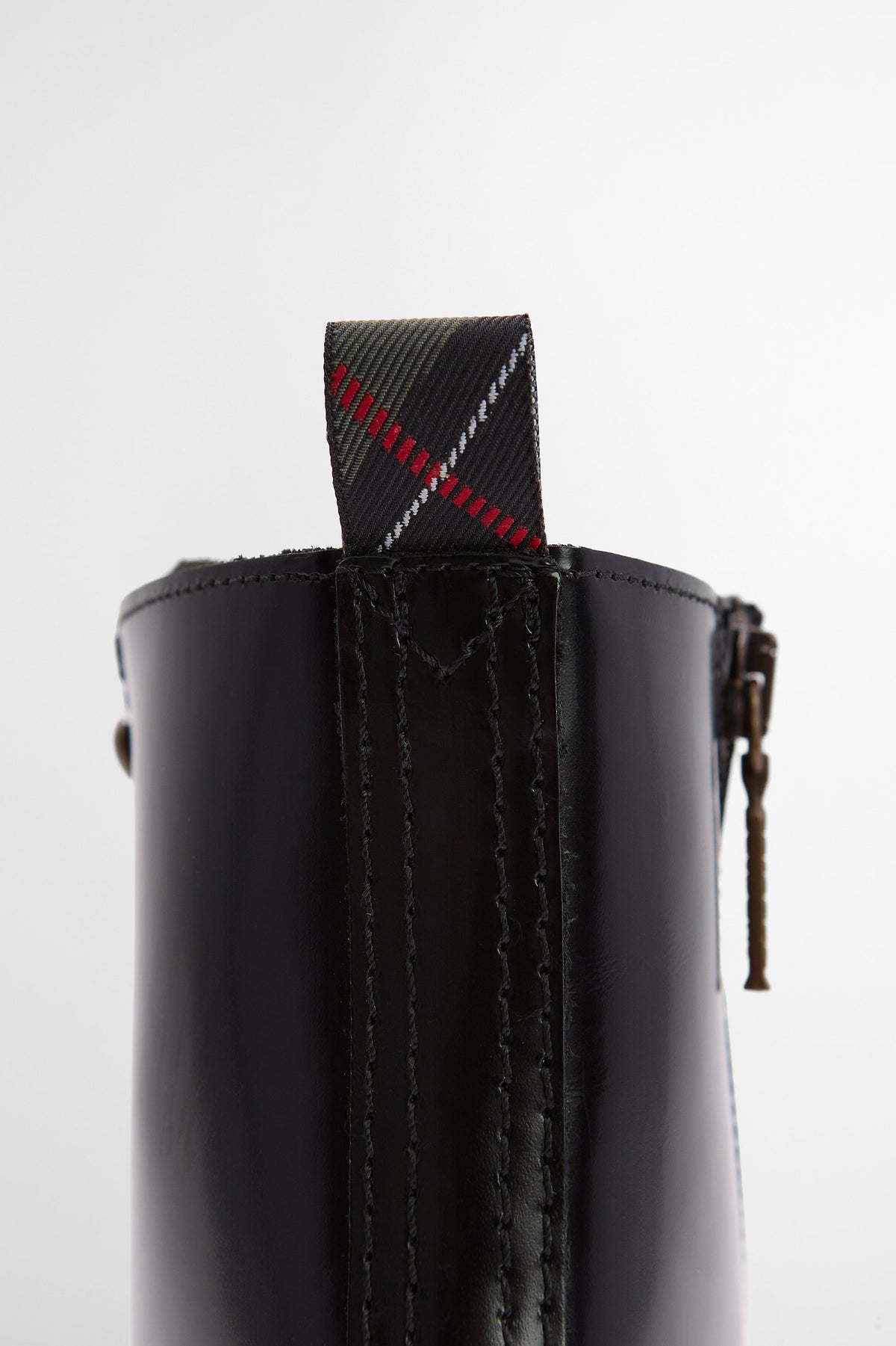 Barbour Ouseburne Biker Boot - Black Glace