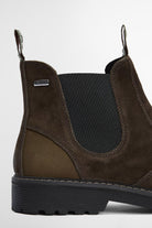 Barbour Patton Chelsea Boots - Oiled Brown Suede